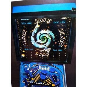 Black Hole Pinball Flyer Vintage Original 1981 3-D Version 8.5" x 11" Artwork